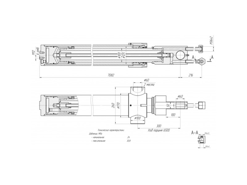ЦГ-125.100х6500.31