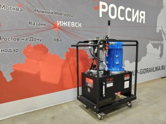 Мобильная гидростанция для промывки трубопровода-2